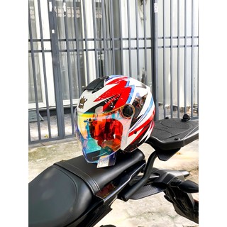 NÓN BẢO HIỂM 3/4 1 KÍNH ROYAL XH01 TEM DARGON BOY TẶNG TEM KYT VÀ TÚI CHÍNH HÃNG