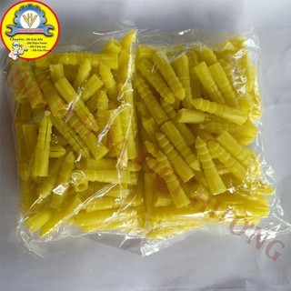 Túi nở nhựa, tắc kê vàng 8mm gói 80 con