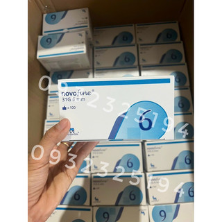 Đầu kim tiêm tiểu đường Novofine 31G 6mm