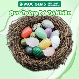  Đá Thanh Tẩy Hình Quả Trứng Mộc Gems Giúp Chiêu Tài Lộc Hỗ Trợ Reiki Thiền Định Thanh Tẩy Tarot 