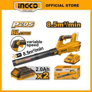 Ingco cabli204282 máy thổi lá dùng pin 20v motor không chổi than