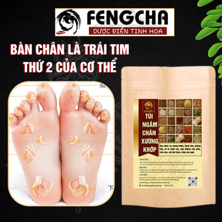 Ngâm chân Fengcha cho người đau nhức tê bì lạnh chân tay, giãn tĩnh mạch, mất ngủ lâu năm bịch 100g