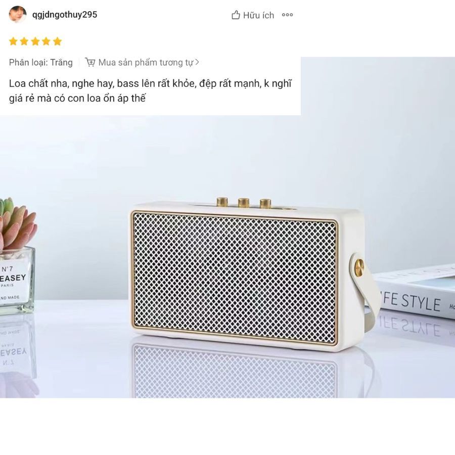 Loa bluetooth Ac.ton II M18 ( TẶNG KÈM LOGO ) thiết kế đẹp, công suất lớn, bass căng, pin trâu | BigBuy360 - bigbuy360.vn