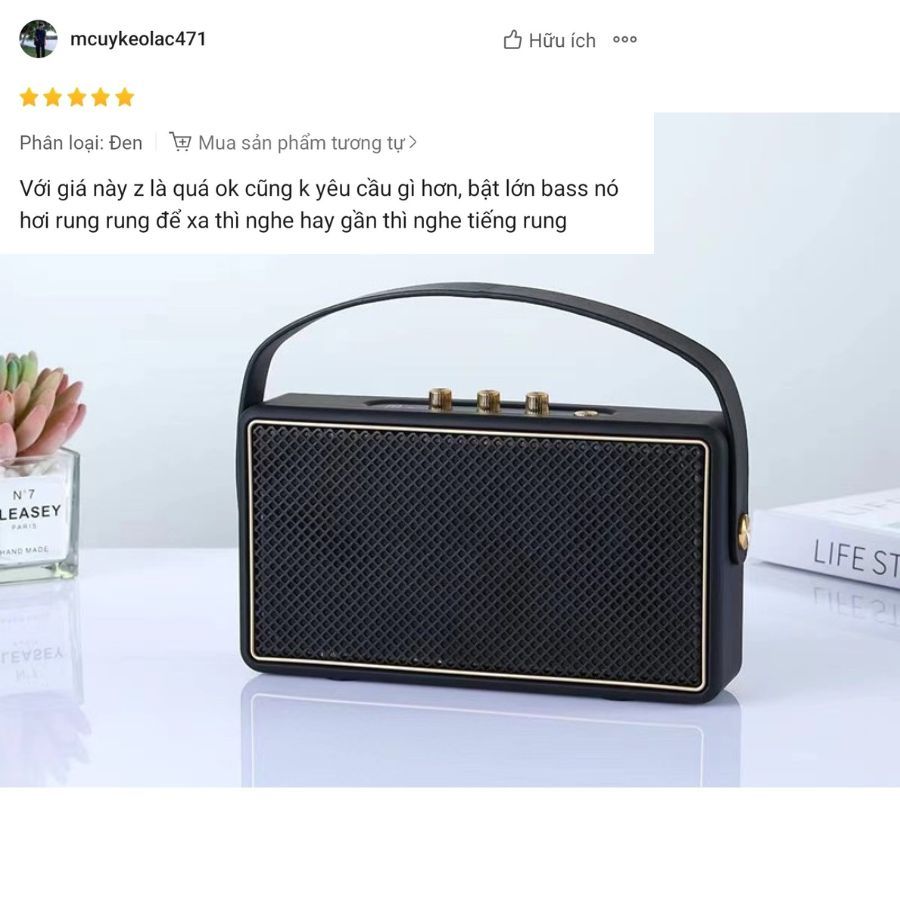 Loa bluetooth Ac.ton II M18 ( TẶNG KÈM LOGO ) thiết kế đẹp, công suất lớn, bass căng, pin trâu | BigBuy360 - bigbuy360.vn