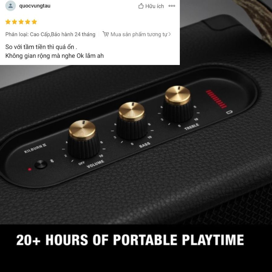 Loa Marshall M13, Loa Bluetooth Cao Cấp, Thiết Kế Sang Trọng Cùng Với Dải Âm Thanh Ấn Tương, Tặng Kèm Logo Marshall | BigBuy360 - bigbuy360.vn