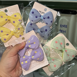 set 2 kẹp - cột tóc cho bé nhiều mẫu dễ thương BULL.SHOP