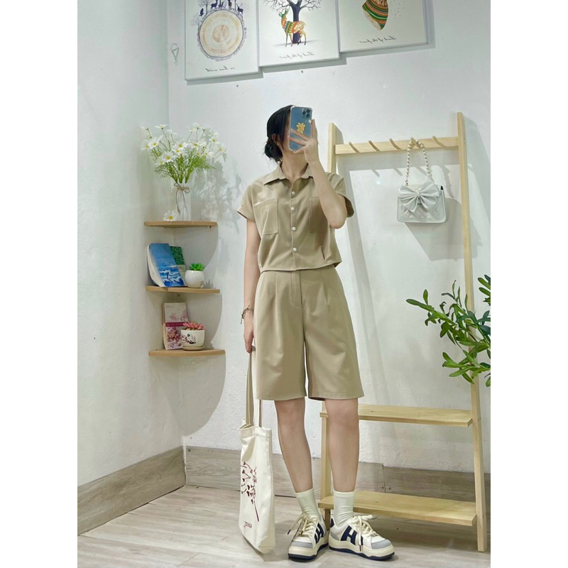 Set Quần Ngố Hàng Thiết Kế