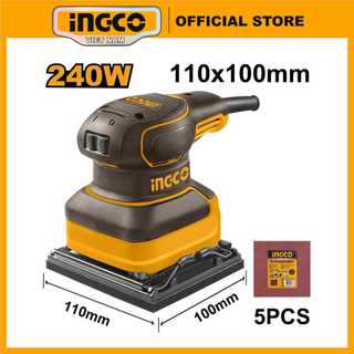 Ingco ps2416 máy chà nhám vuông 240w kích thước 110x110mm