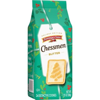 Bánh quy bơ Chessmen 206g - Hàng nhập khẩu chính hãng