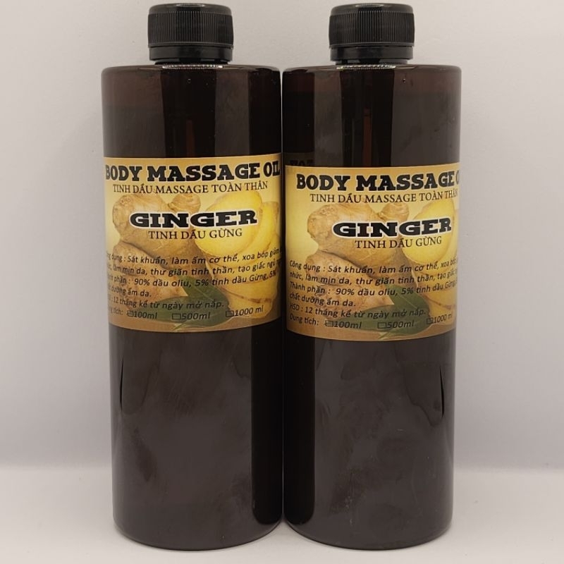 Tinh Dầu Gừng Ấm Đã Thông Kinh Lạc, Làm Ấm Body, Giảm Đau Nhứt Thơm Tự Nhiên 100% Nguyên Chất An Toàn, Dùng Vào Mùa Lạnh