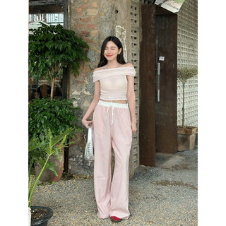Áo bẹt vai vải xốp nhúng