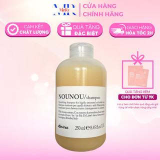 Dầu gội Davines Nounou nuôi dưỡng, giúp làm dầy, chắc khỏe thân tóc Shampoo 250ml | MINRY HAIRSHOP