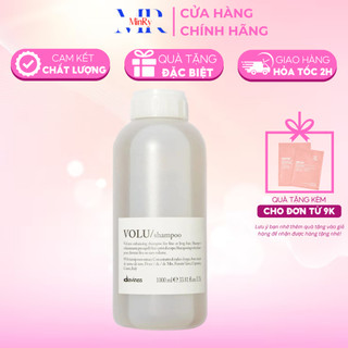 Dầu gội Davines Volu tạo phồng, làm sạch tóc Shampoo 1000ml, tạo độ phồng và dày cho tóc | HAIRSHOP MINRY