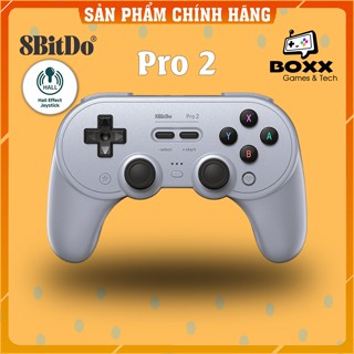 Tay cầm chơi game Bluetooth 8Bitdo Pro 2 cho Nintendo Switch, Windows, Mac, Điện thoại