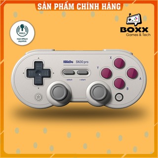 Tay cầm chơi game bluetooth 8Bitdo SN30 Pro Classic cho Nintendo Switch, Windows, Điện thoại