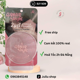Phấn Nền Phấn phủ 2 Tầng AR Glamour Bright Complete Powder Nội Địa Thái