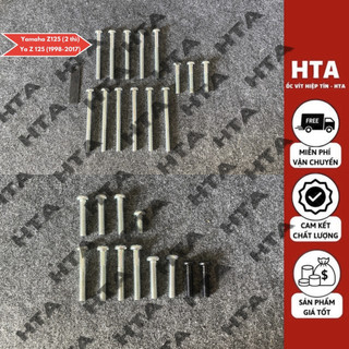 Bộ ốc lốc máy yamaha z125 - ốc vít hiệp tín - hta