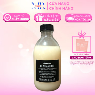 Dầu gội Davines OI hoàn mỹ Shampoo 280ml, tăng cường sự mềm mại và bóng mượt | HAIRSHOP MINRY