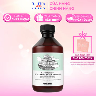 Dầu gội Davines Detoxifying thanh lọc giải độc cho tóc và da đầu Scrub Shampoo 250ml | HAIRSHOP MINRY
