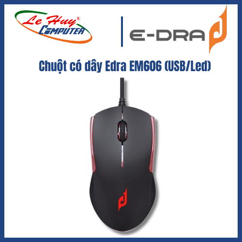 Chuột có dây Edra EM606 (USB/Led)