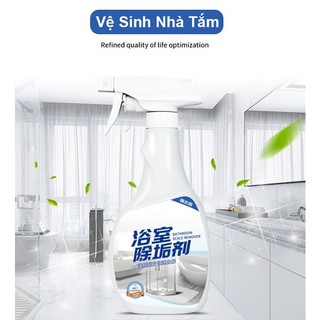 Dung dịch tẩy rửa nhà tắm, tẩy cặn canxi vách kính, vệ sinh nhà tắm, làm sạch vòi rửa 500ml 88476
