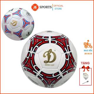 Quả bóng đá động lực hoa size số 5 và số 4. banh động lực - tặng kèm lưới đựng banh và kim bơm