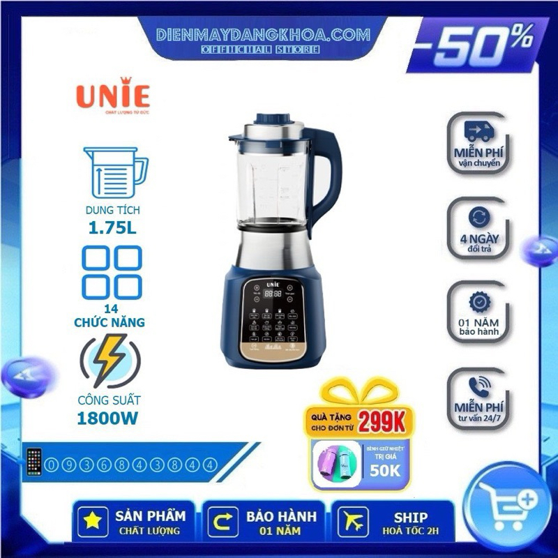 Máy làm sữa hạt Unie VX