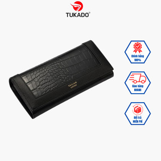 Ví Dài Cầm Tay TAILIAN Đựng Tiền Nhiều Ngăn Tiện Lợi Vân Da Cá Sấu Cao Cấp Cực Đẹp 𝐓𝐋𝟐𝟔