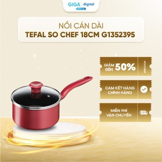 Nồi cán dài Tefal So Chef 18cm G1352395 - Có nắp, chống dính