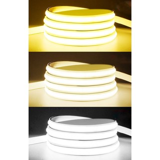 5m 10m Cuộn Dây đèn LED 220V 3030 FCOB (Mua 10m tặng 1 nguồn)