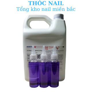 100ml liquit"nước xử lý bột đắp phom móng"