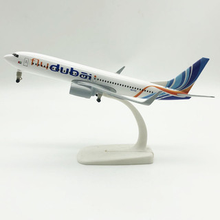 Mô hình máy bay Dubai 18cm có bánh xe+đế trưng bày