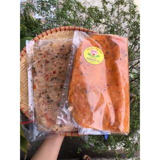 500g bánh tráng phơi sương dẻo tôm-dẻo hành ớt food ăn vặt snack thức ăn