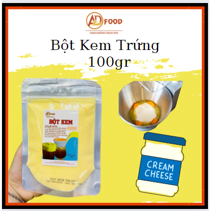 Bột kem trứng béo ngậy Túi 100gr