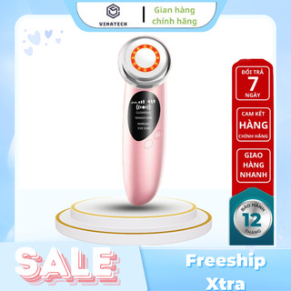 Máy mát xa da mặt PAKISS DAILY 5in1 LED trẻ hóa da làm sạch dòng điện siêu nhỏ EMS giúp săn chắc làm hồng da