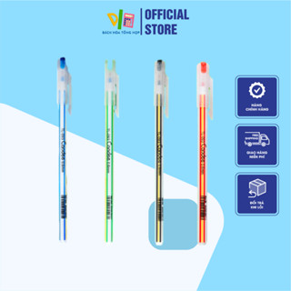 Combo Bút bi Thiên Long TL-093 - Bút bi nến viết ngòi 0,6mm