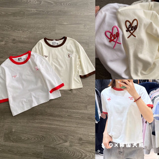 Áo thun nữ croptop dáng suông rộng dài 45-48cm L..e.e chất thun cotton co giãn