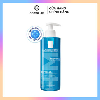 Gel Rửa Mặt La Roche-Posay Effaclar Moussant Purifiant Tạo Bọt Cho Da Dầu, Nhạy Cảm 400ml