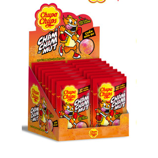 Kẹo mút chupa chups hương dâu với bột chấm muối ớt