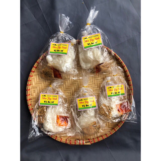 10goi Bánh Tráng Phơi Sương sate tắc,muối nhuyễn ,hành phi ăn vặt sanck