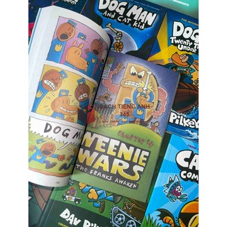 [BẢN UPDATE MỚI NHẤT] [Truyện Ngoại Văn - Nhập Khẩu] Dog Man (Siêu nhân chó) - 16 Books + Audio