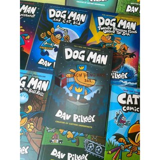 [BẢN UPDATE MỚI NHẤT] [Truyện Ngoại Văn - Nhập Khẩu] Dog Man (Siêu nhân chó) - 16 Books + Audio