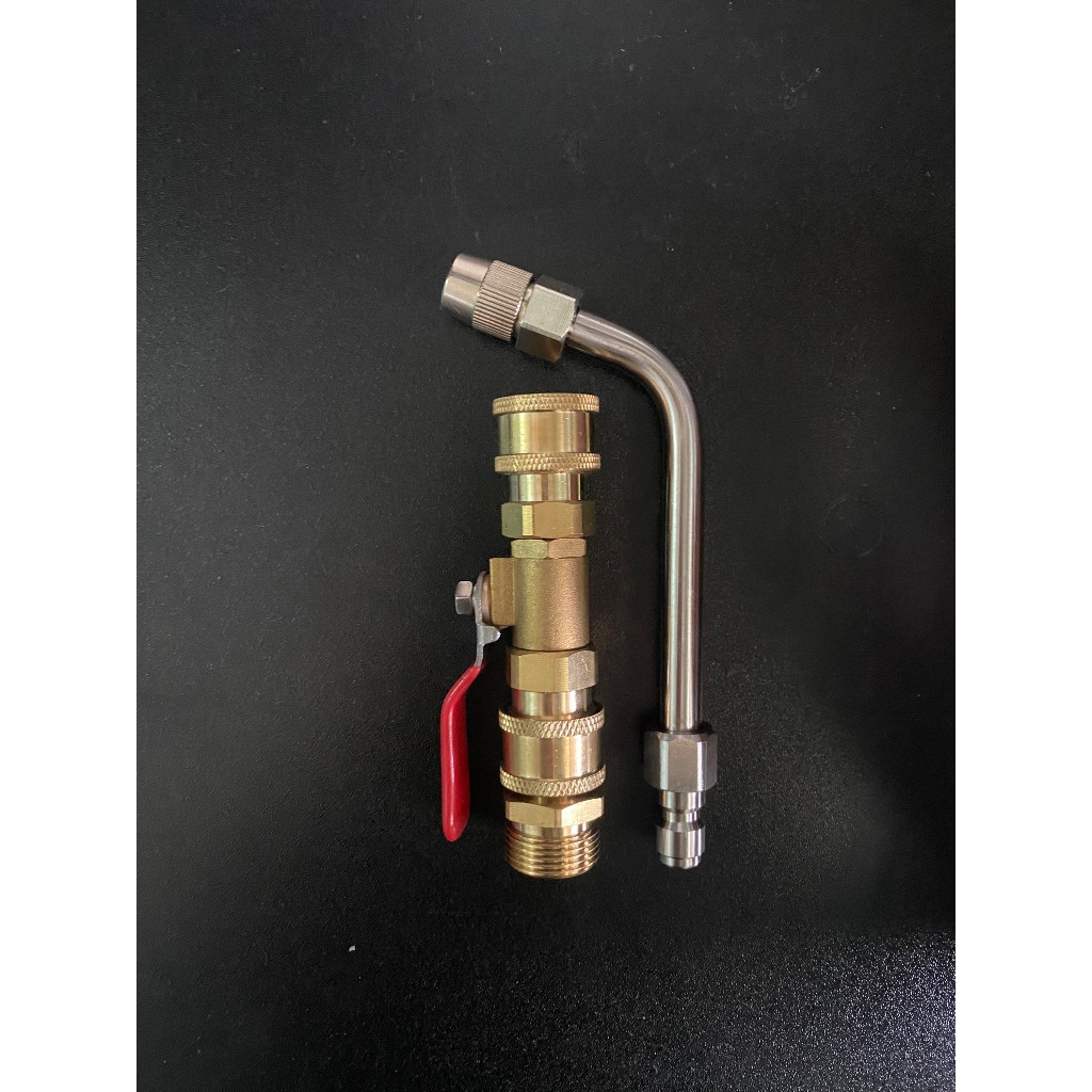 bộ béc xịt gồm tay bóp và van khóa kèm phụ kiện