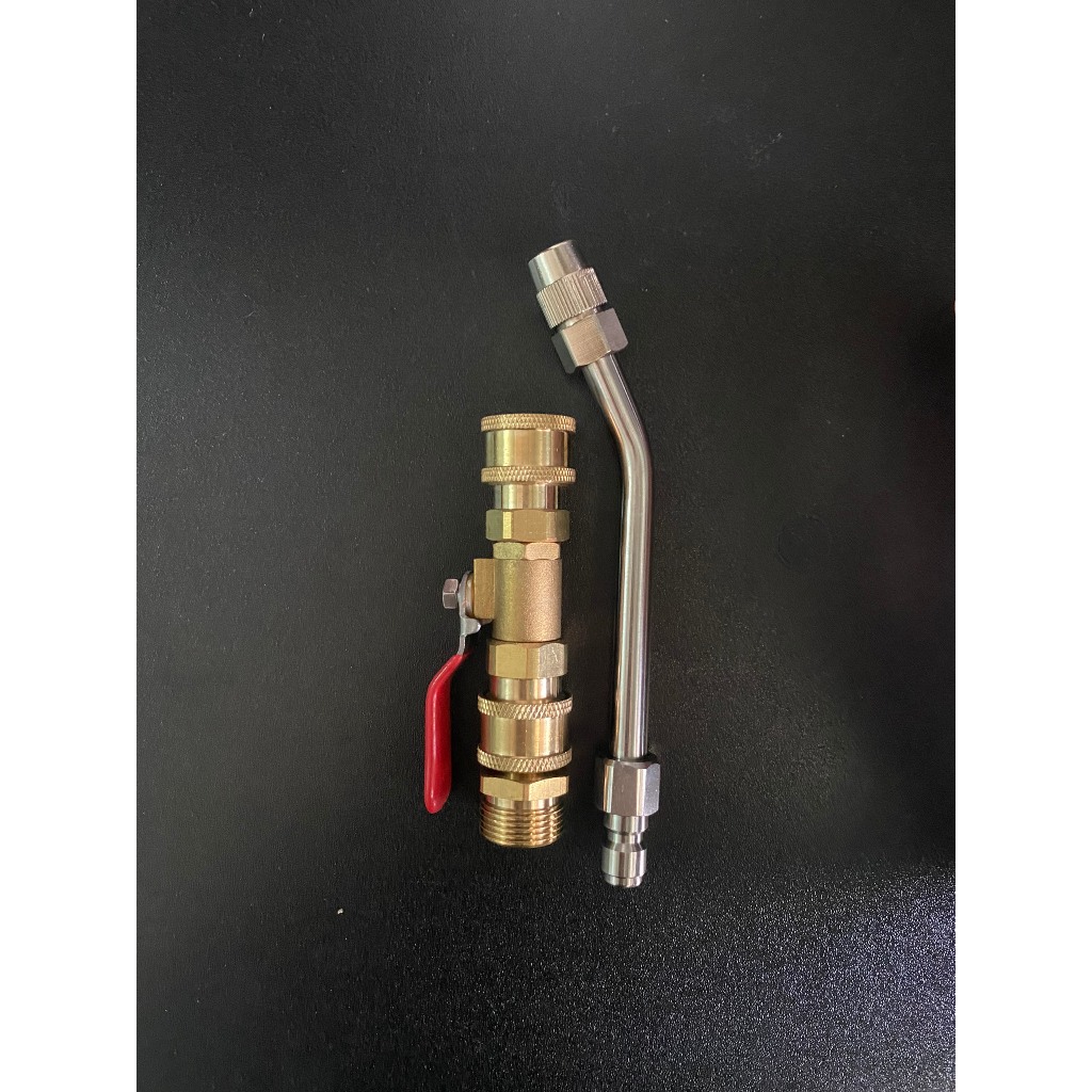 bộ béc xịt gồm tay bóp và van khóa kèm phụ kiện