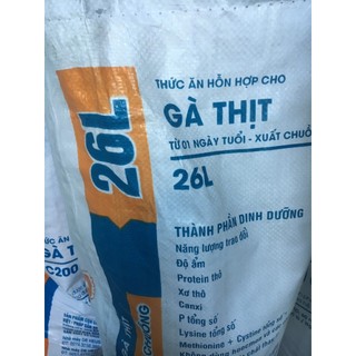 1kg cám gà lớn 26l con cò - an toàn - hiệu quả