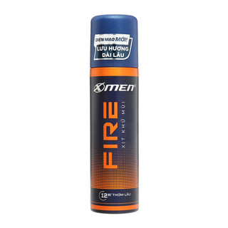 Xịt khử mùi toàn thân X-Men hương Fire140ml