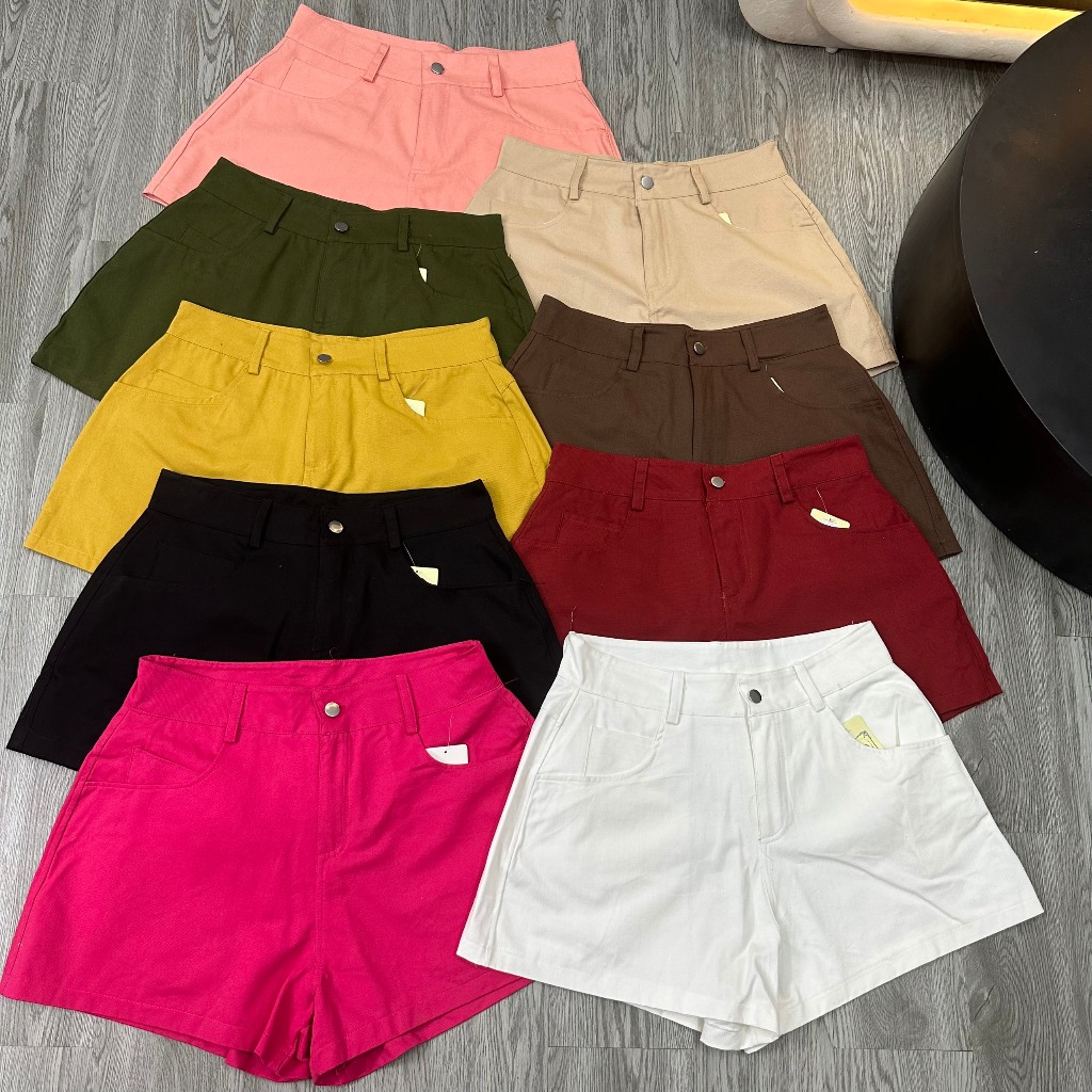 Quần Đùi Ống Rộng Bigsize Nữ,Quần Short Kaki Dáng Chữ A Trơn Lên Phom Tôn Dáng Q502 | BigBuy360 - bigbuy360.vn