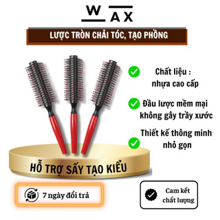 Lược tròn tạo kiểu, tạo xoăn cho tóc, chải tóc uốn phồng siêu đẹp