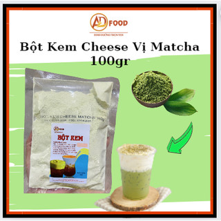 Gói 100gr bột kem cheese vị matcha nguyên chất