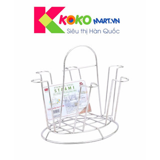 Giá úp ly tròn inox 6pcs sta ami hàn quốc st 299